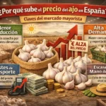 Sube le precio del Ajo Sevilla
